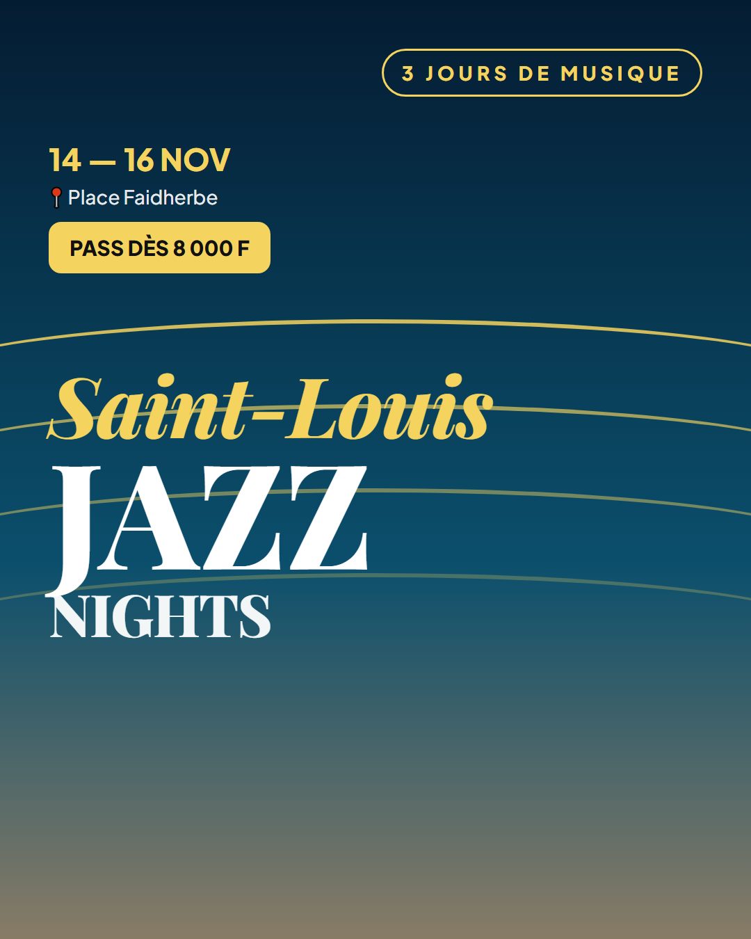 Affiche : Festival Saint-Louis Jazz Nights
